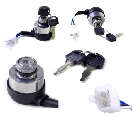 Замок зажигания генератора Forte FG3500 (4 контакта)