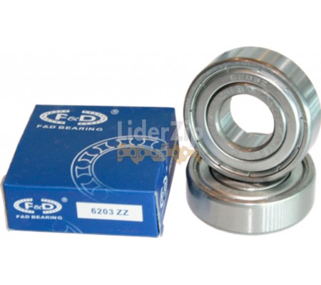 Подшипник F&D 6203-ZZ  (17*40*12)